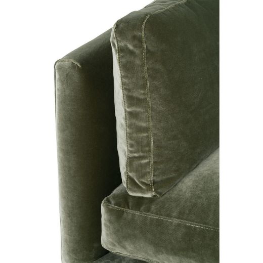 Picture of 90” Madeline Sofa - Antiqued Moss Velvet